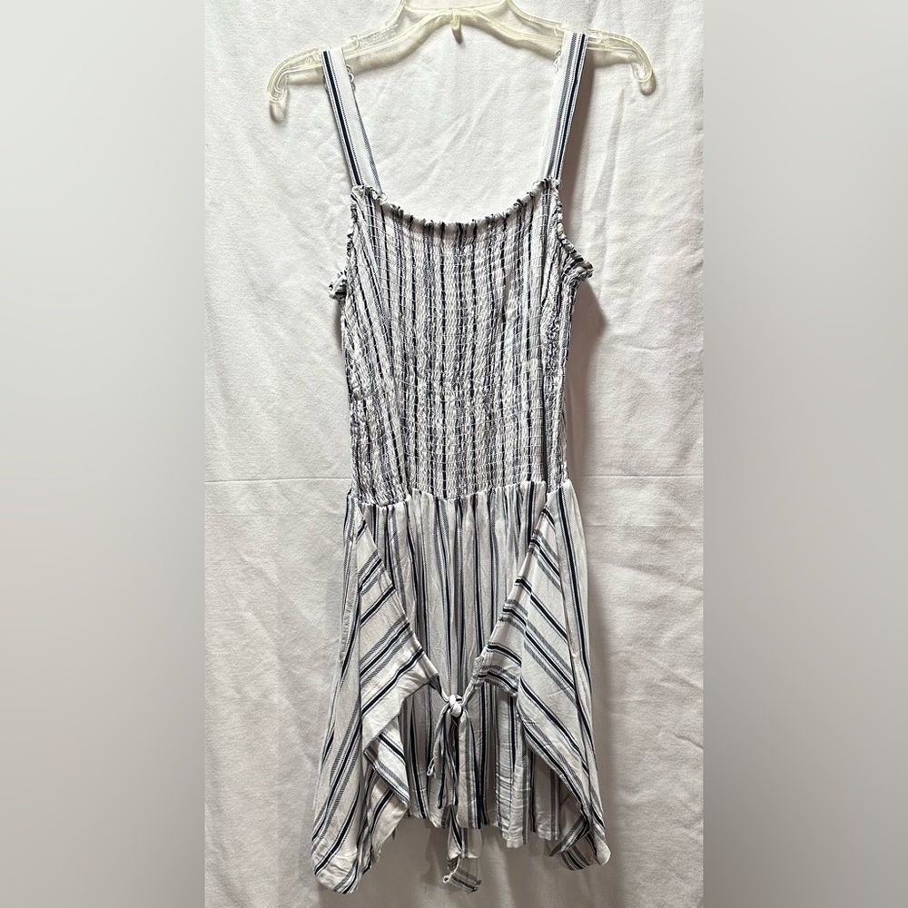 J for Justify Striped Romper with pockets Size XL